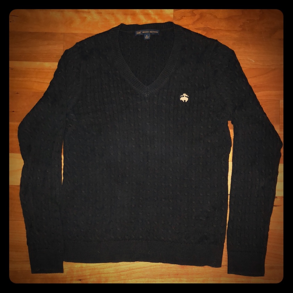 Navy sweater
